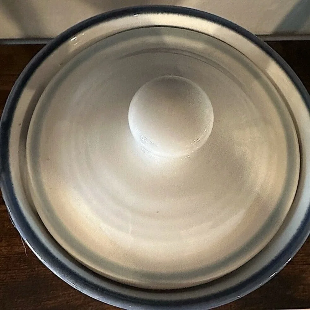 Pfaltzgraff Canister Storage Jar Lid‎ Rustic Farmhouse Kitchen Decor